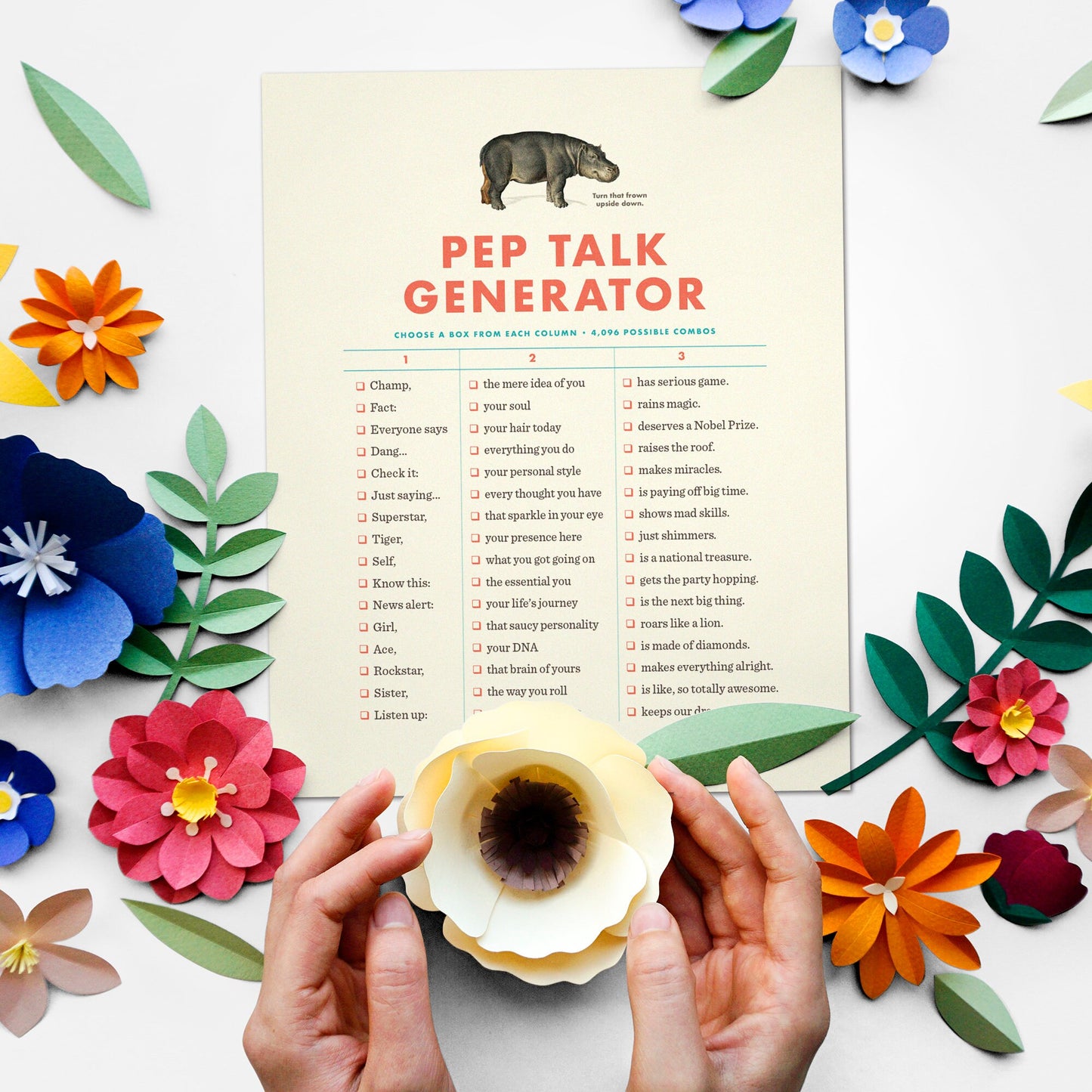 Pep Talk Generator: Art Print